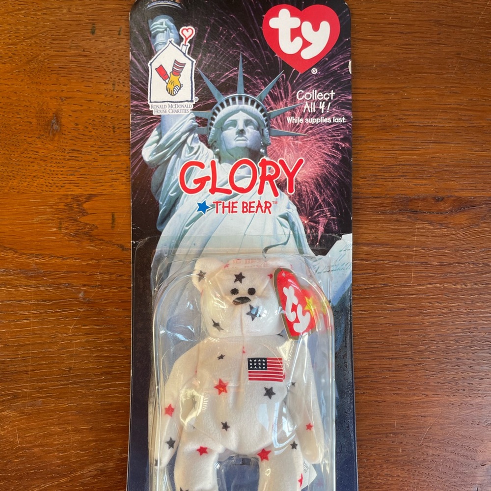 Original 1997 OakBrook McDonalds Toy Glory The Bear